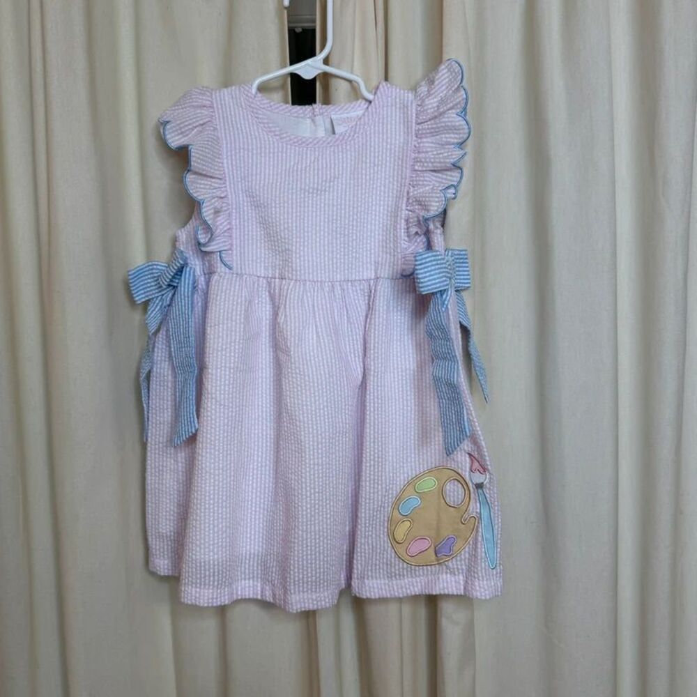 Stitchy fish 2T toddler girl dress